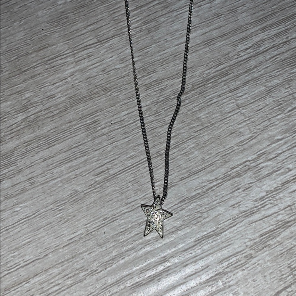 Swarovski star necklace